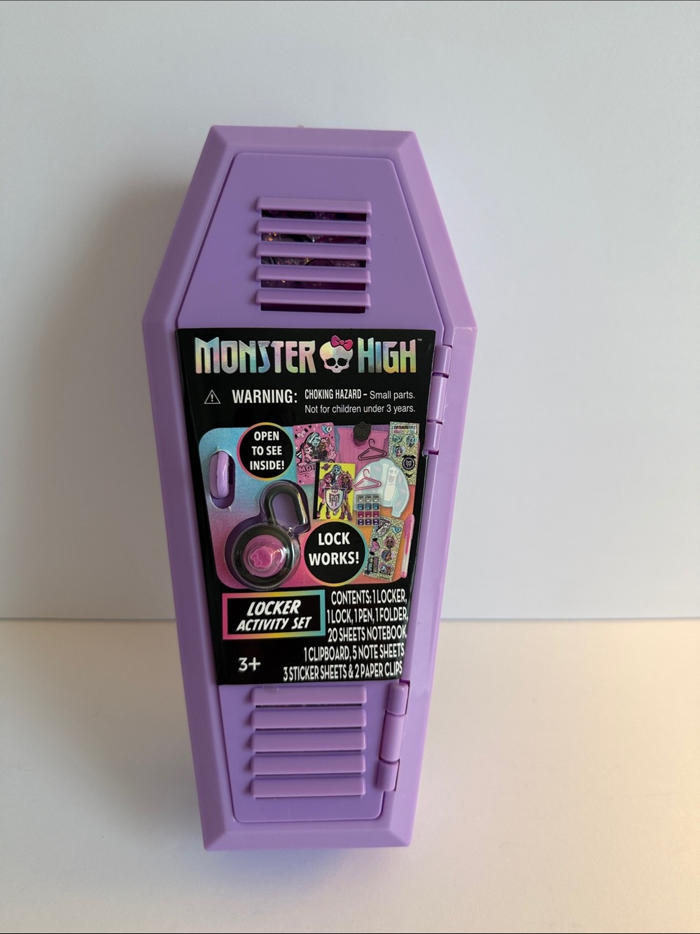 Monster High Purple Mini Locker Activity Set